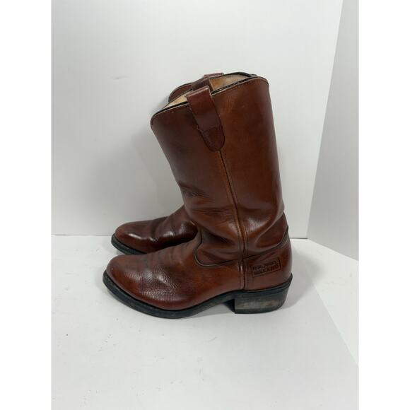 Vintage HH Double H Sub Zero Insulated Leather Rancher Men’s Boots Size 10.5 M - Picture 1 of 12
